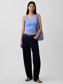 Rib Scoop Tank Top