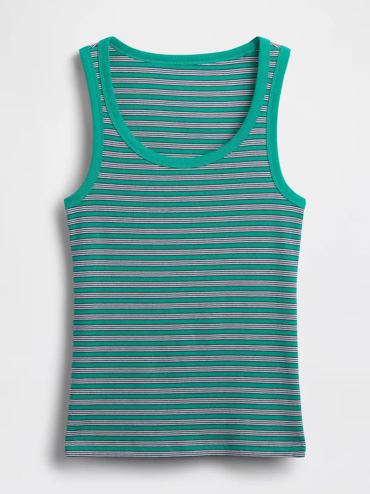 Rib Scoop Tank Top