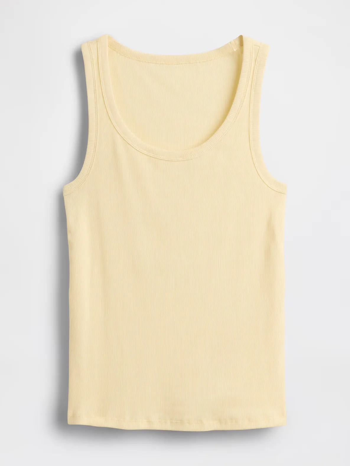 Rib Scoop Tank Top