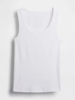 Rib Scoop Tank Top
