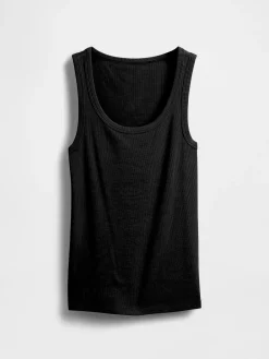 Rib Scoop Tank Top