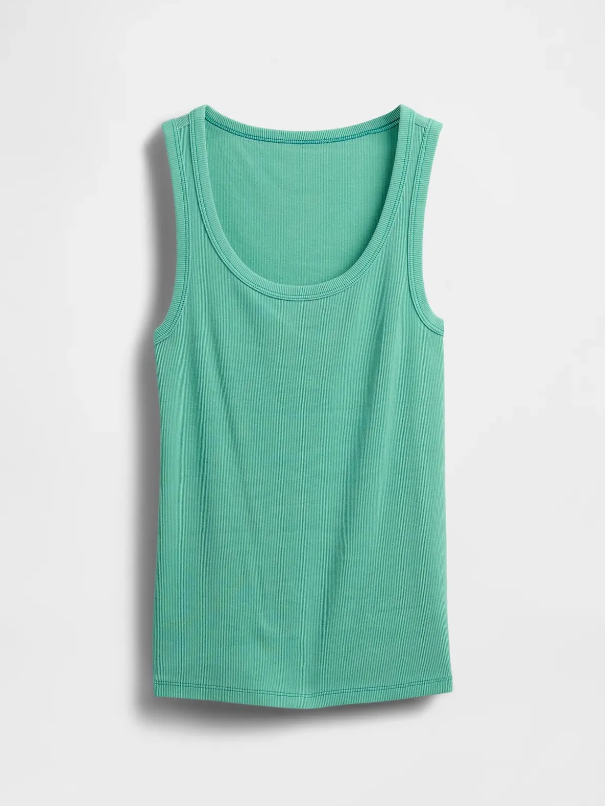 Rib Scoop Tank Top