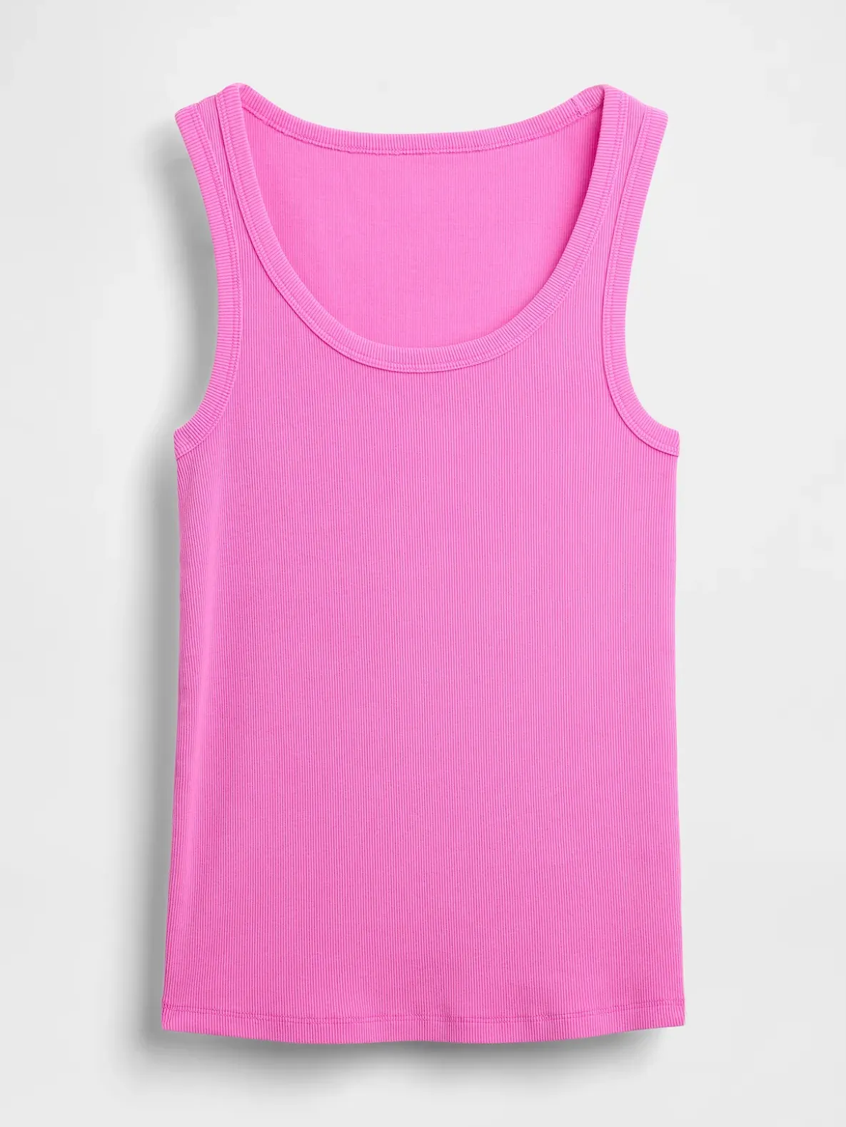 Rib Scoop Tank Top