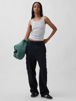 Rib Scoop Tank Top