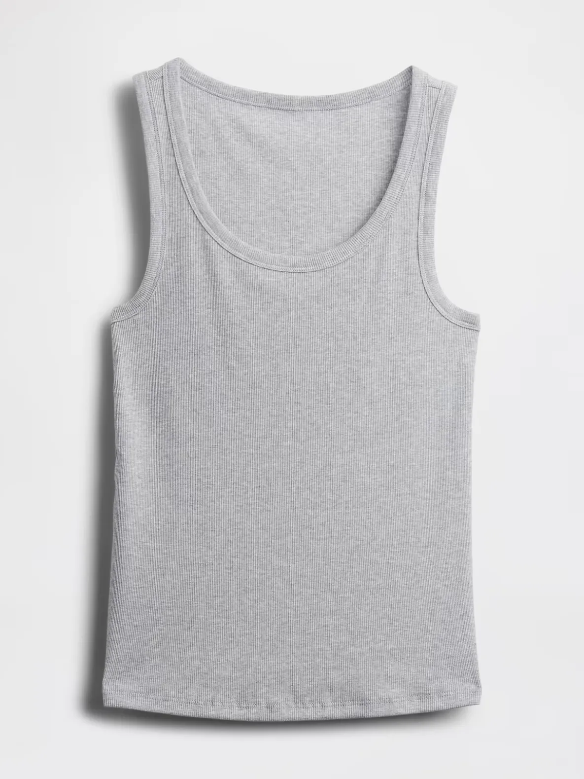 Rib Scoop Tank Top