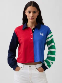 Robert Indiana LOVE Crop Rugby Shirt