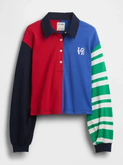 Robert Indiana LOVE Crop Rugby Shirt