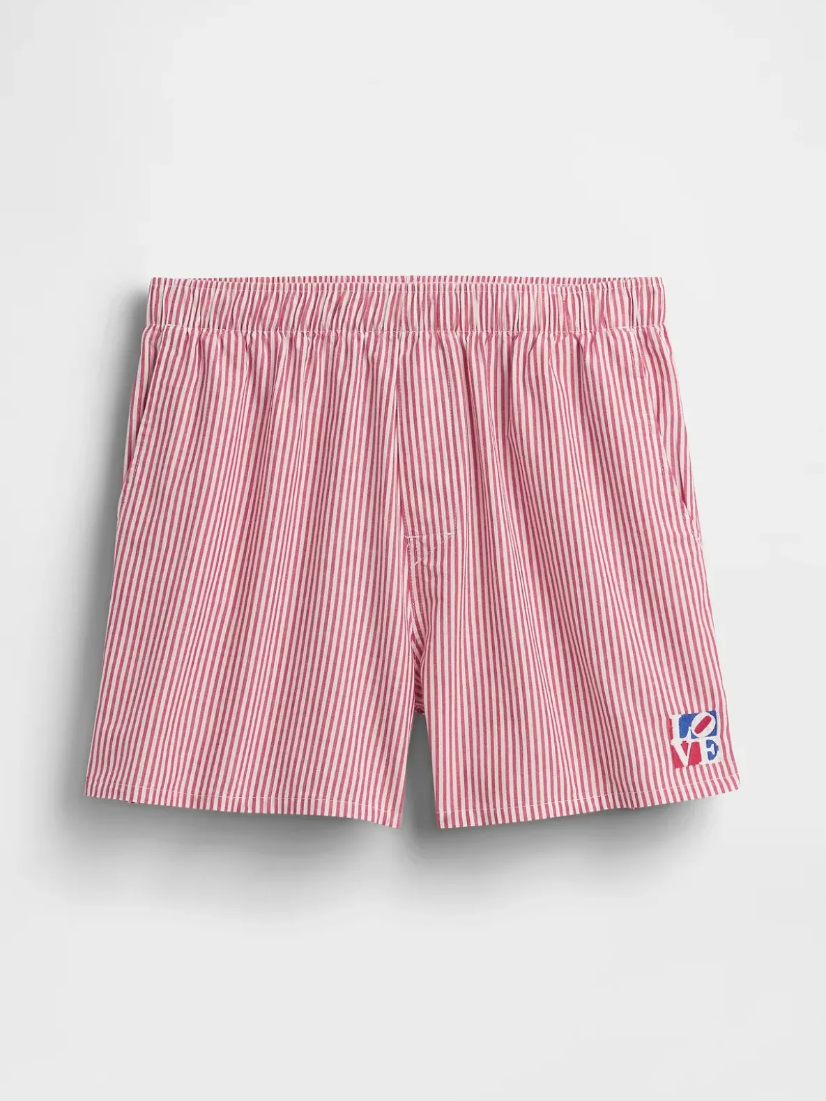 Robert Indiana LOVE Poplin PJ Boxer Shorts