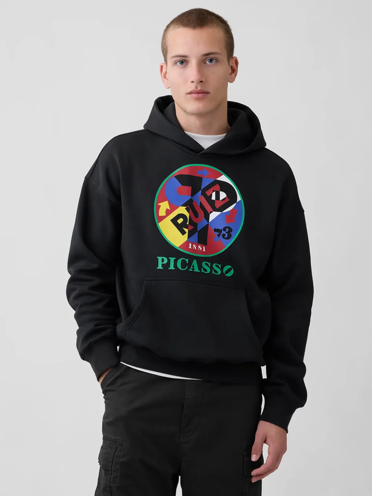 Robert Indiana VintageSoft Graphic Hoodie