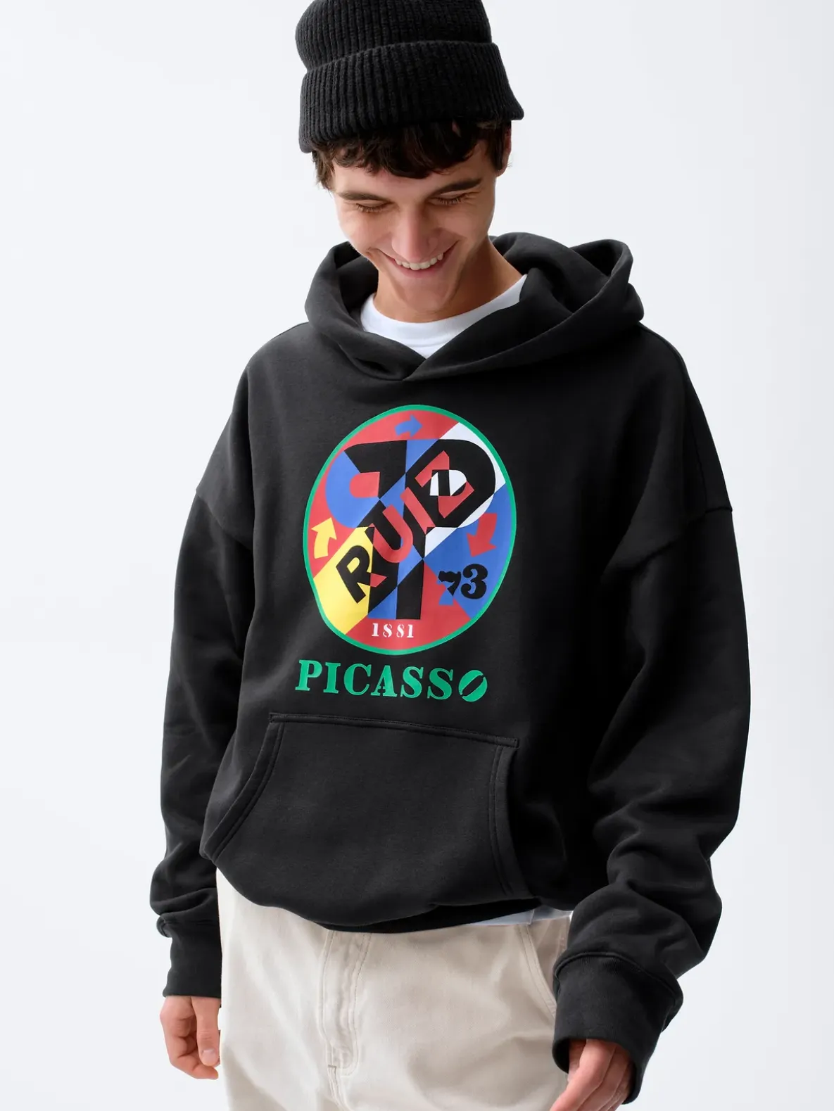 Robert Indiana VintageSoft Graphic Hoodie