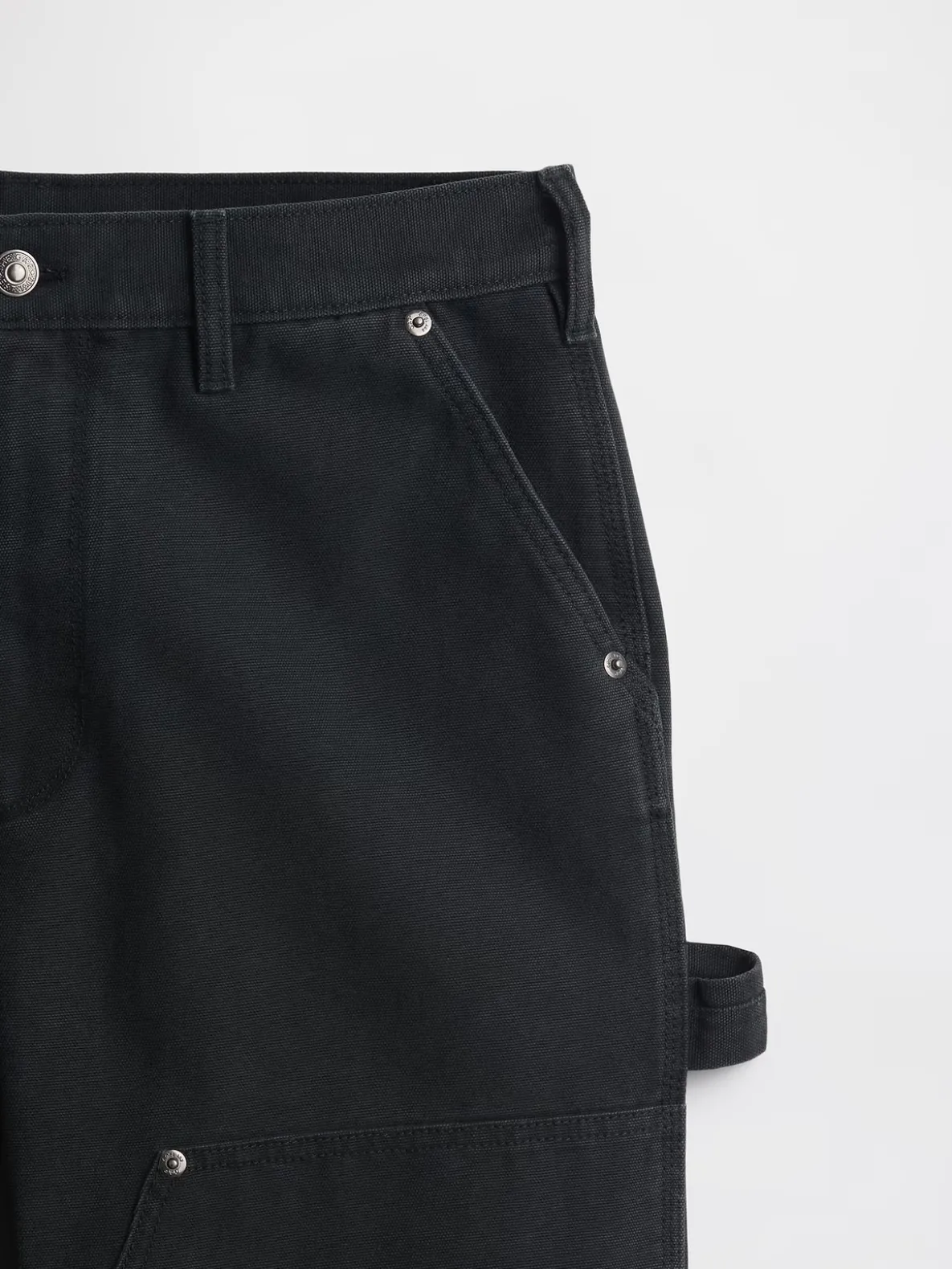 '90s Loose Canvas Double-Knee Carpenter Pants