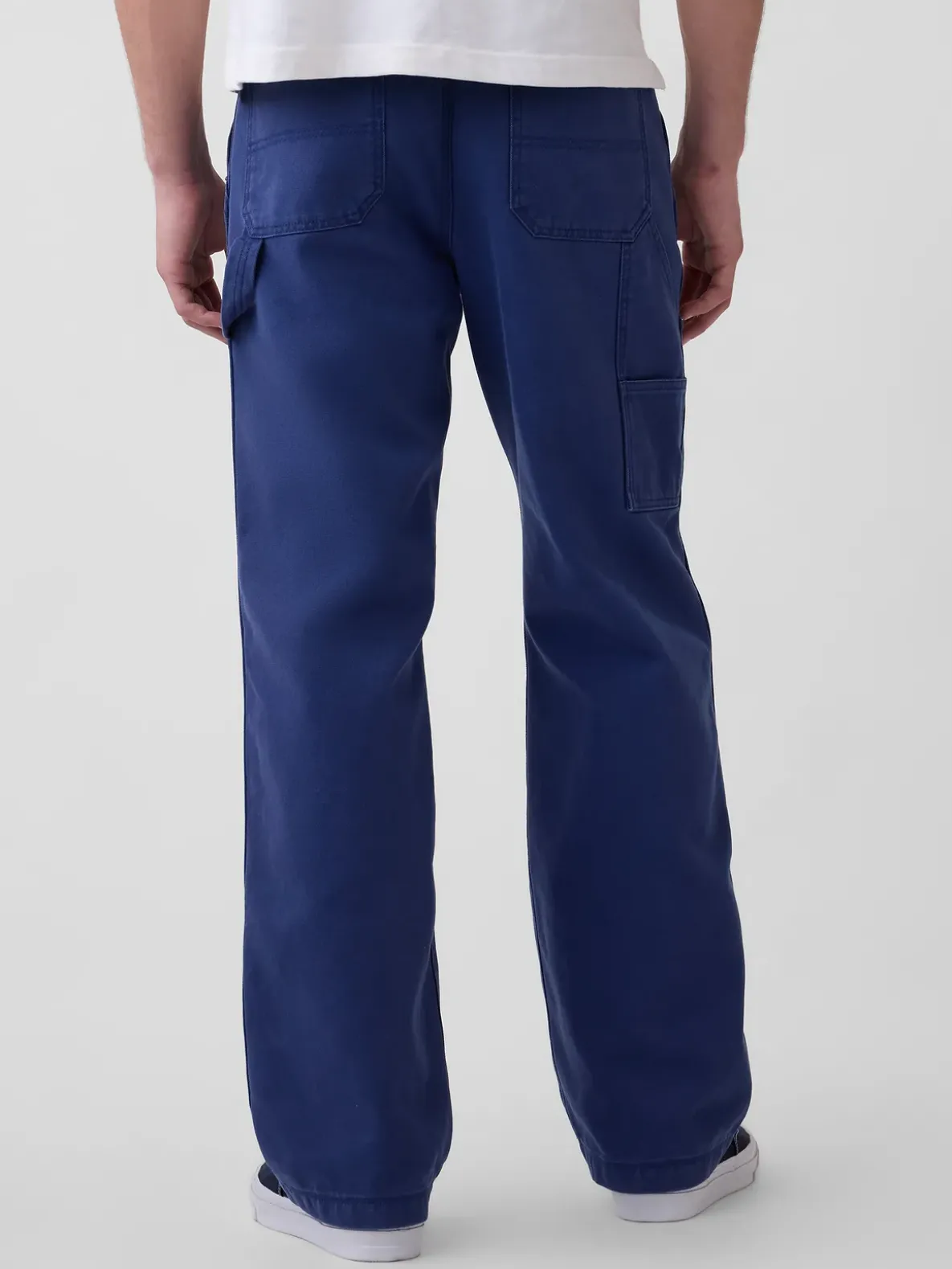 '90s Loose Canvas Double-Knee Carpenter Pants