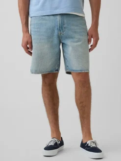 '90s Loose Denim Shorts