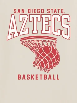 San Diego State University Basketball Hoop Graphic T-Shirt