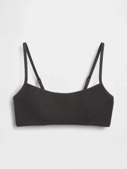 Scoop-Neck Rib Bikini Top