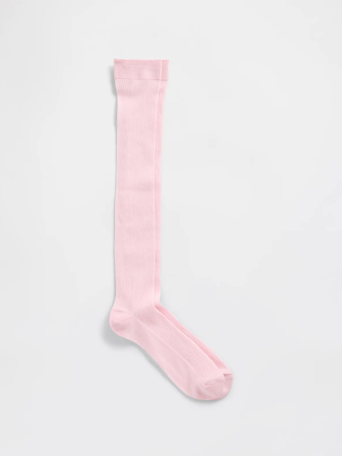 Sheer Rib Knee-High Socks