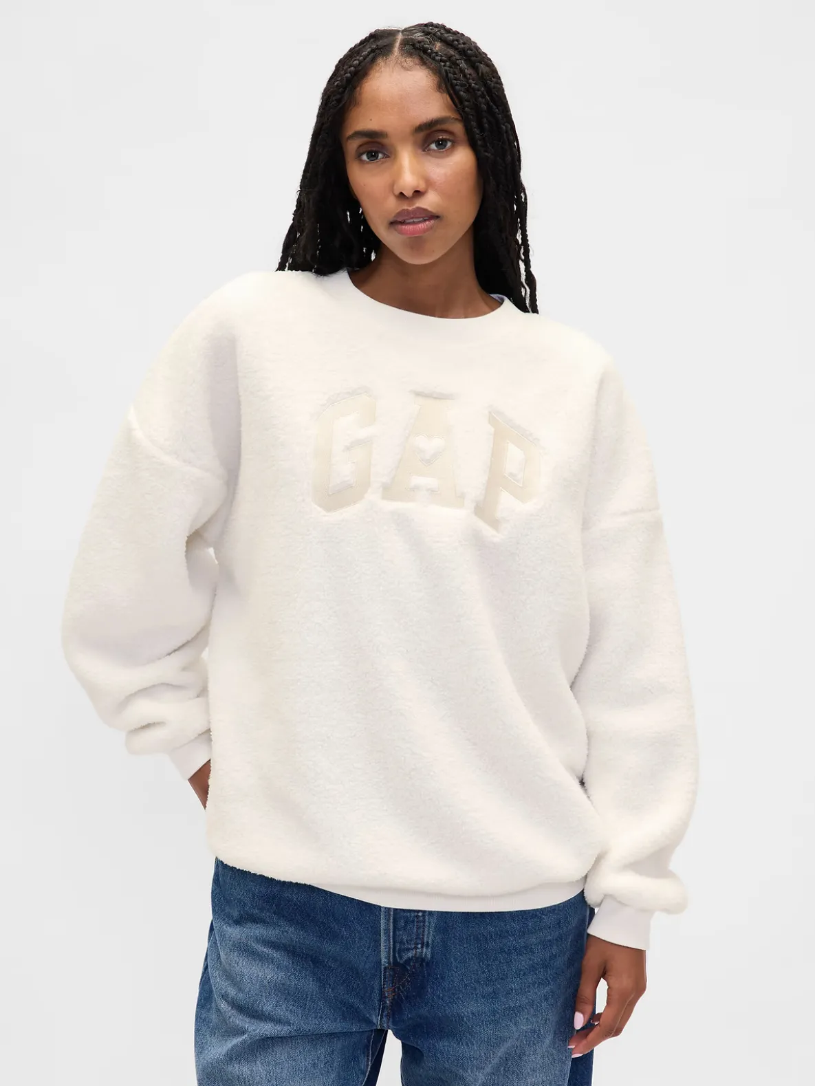 Sherpa Gap Logo Tunic Sweatshirt