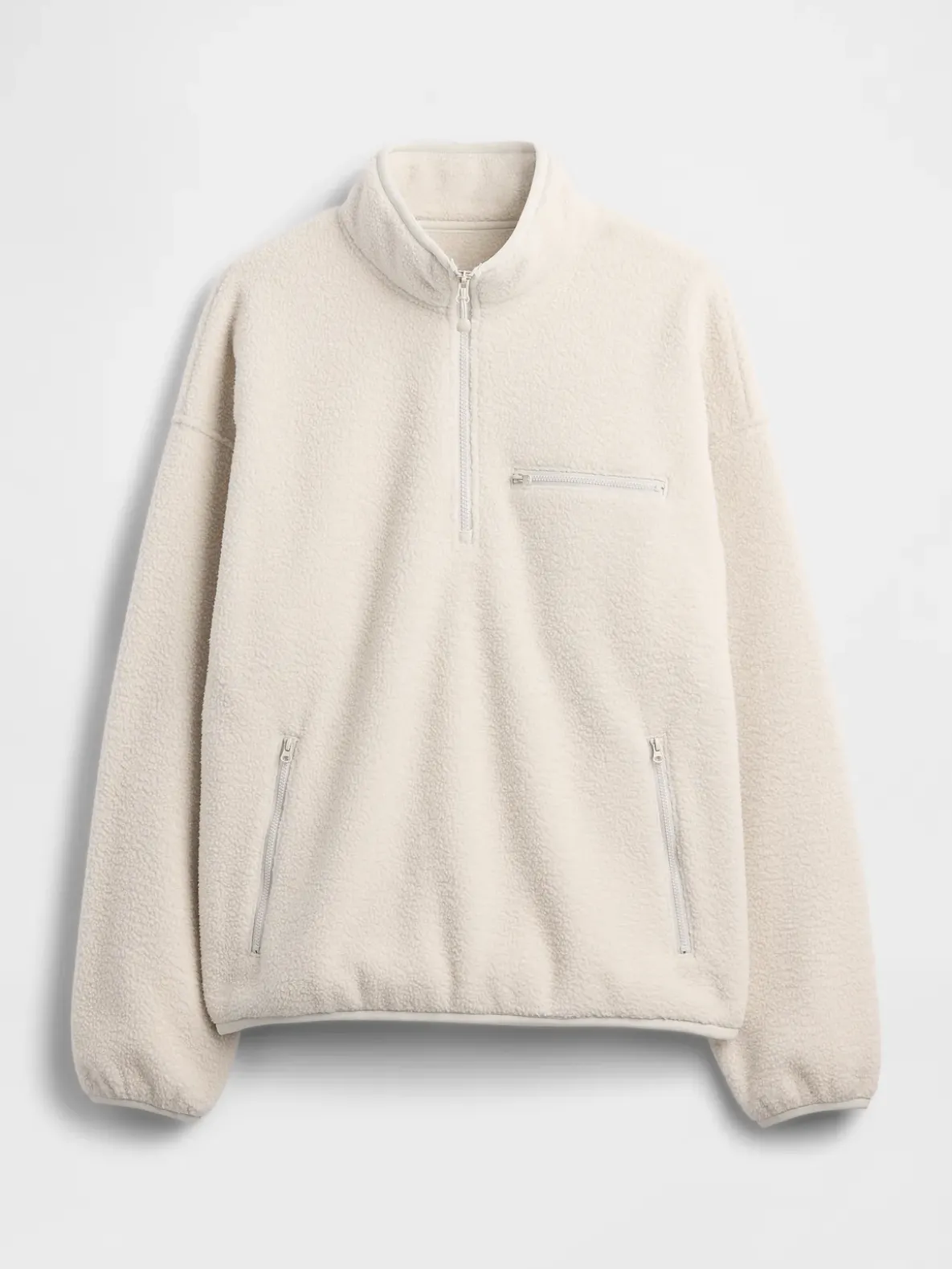Sherpa Oversized Half-Zip Pullover