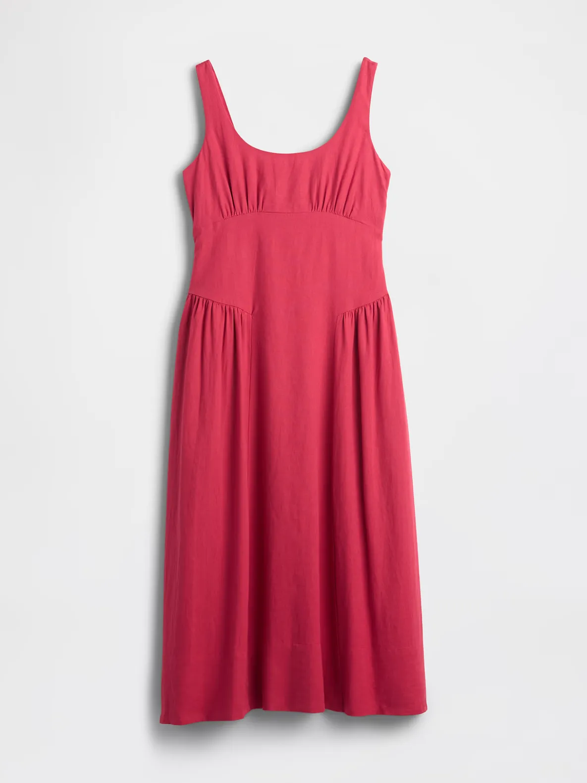 Shirred Maxi Dress