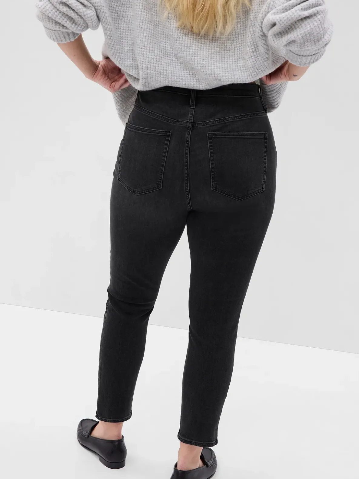 Sky High Rise True Skinny Jeans