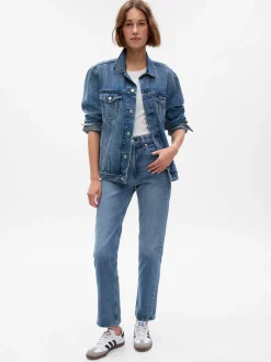 Sky High Straight Leg Jeans