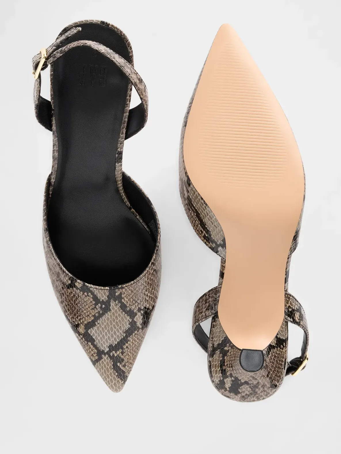 Slingback Kitten Heels