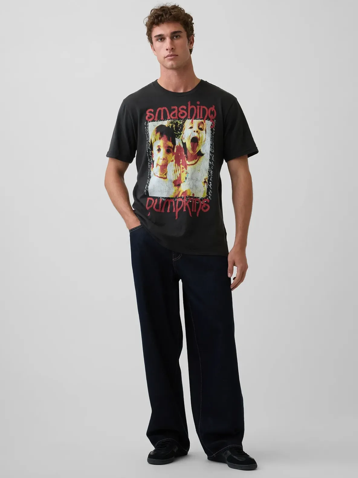 Smashing Pumpkins Relaxed Graphic T-Shirt