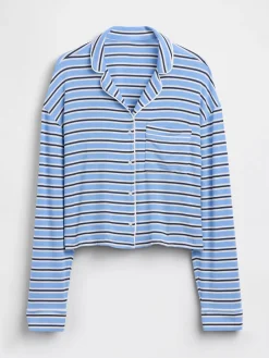 Softest Modal Crop PJ Top