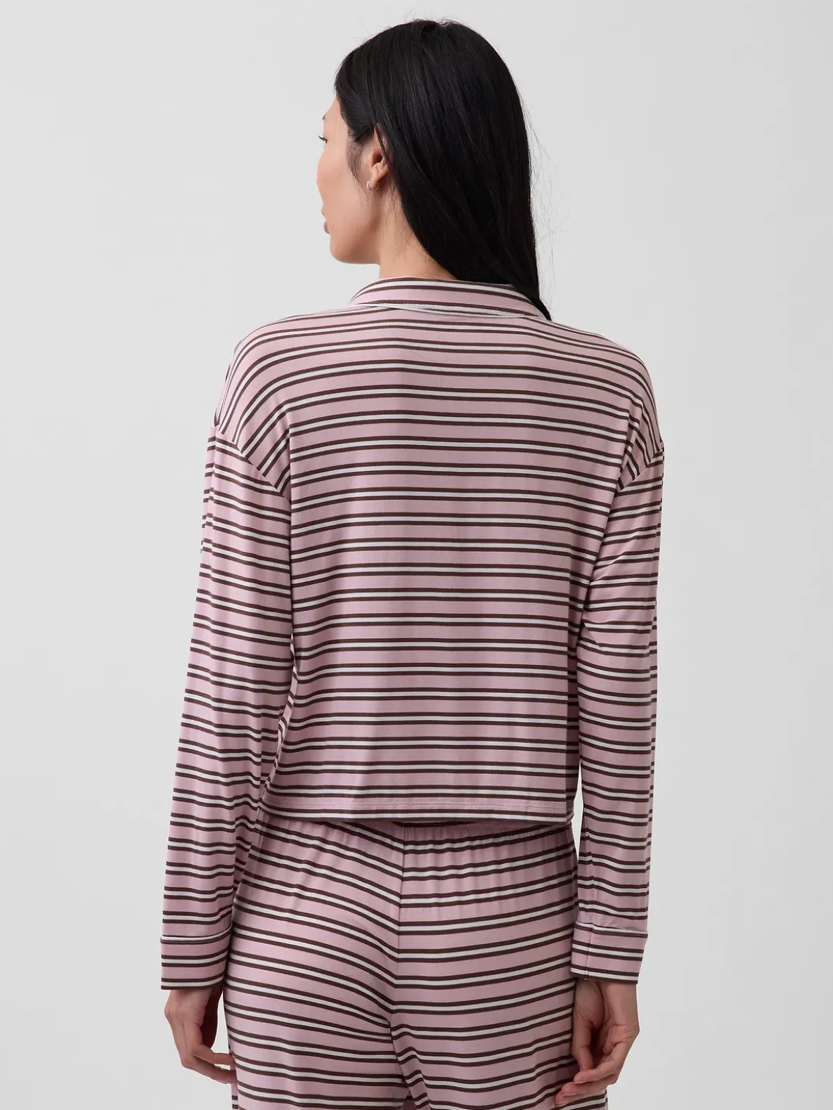 Softest Modal Crop PJ Top