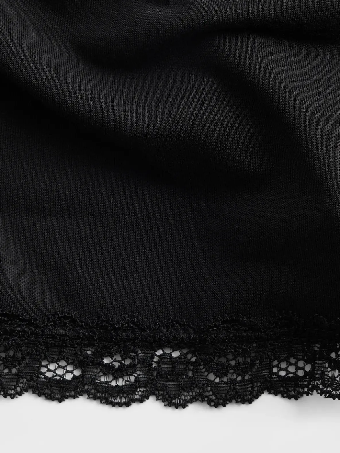 Softest Modal Lace-Trim PJ Shorts