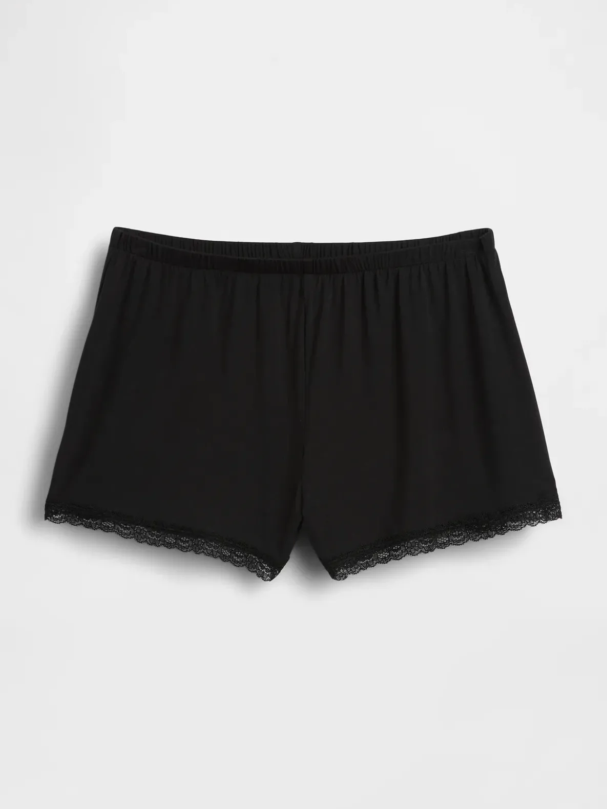 Softest Modal Lace-Trim PJ Shorts