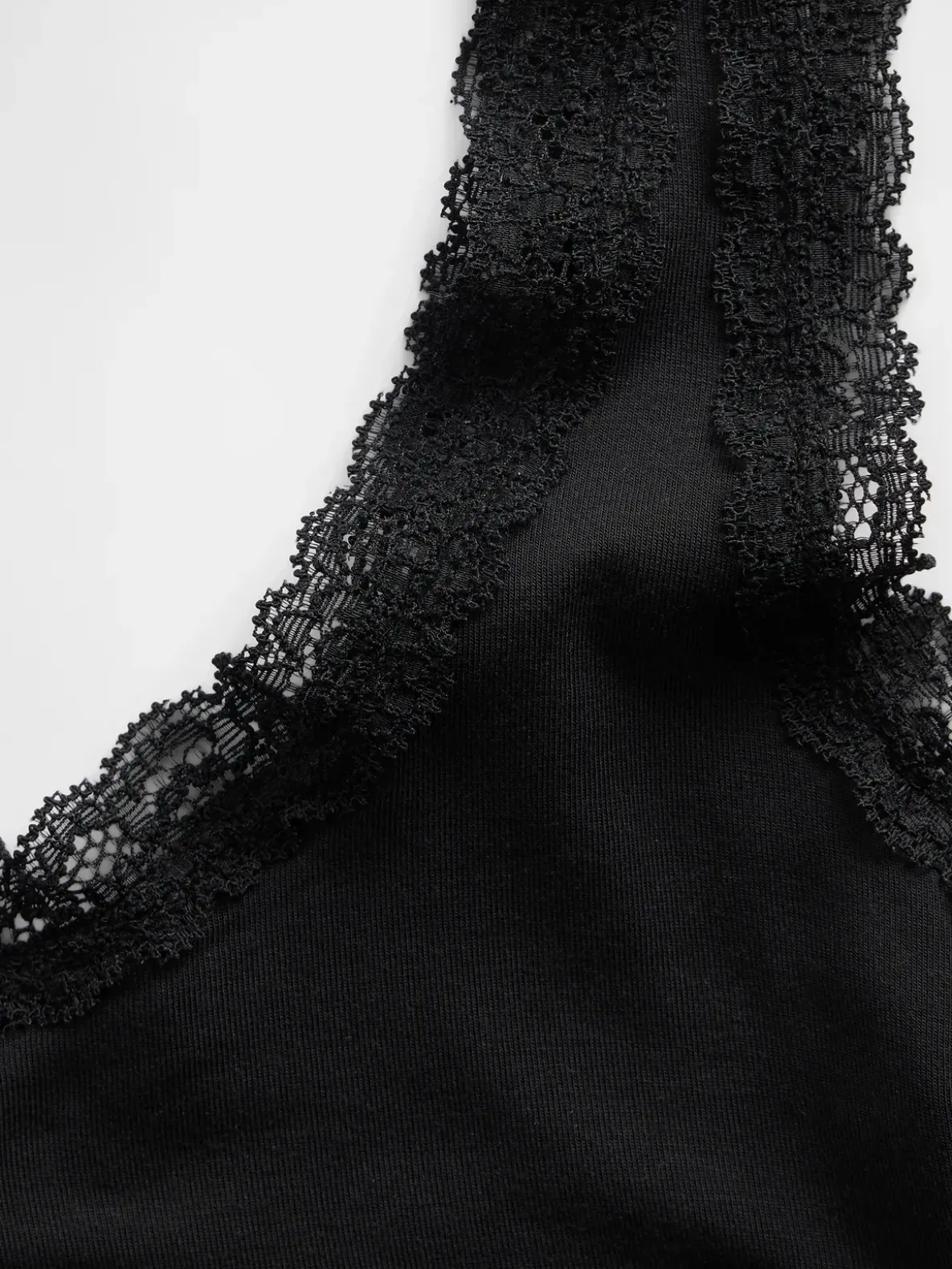 Softest Modal Lace-Trim PJ Tank Top