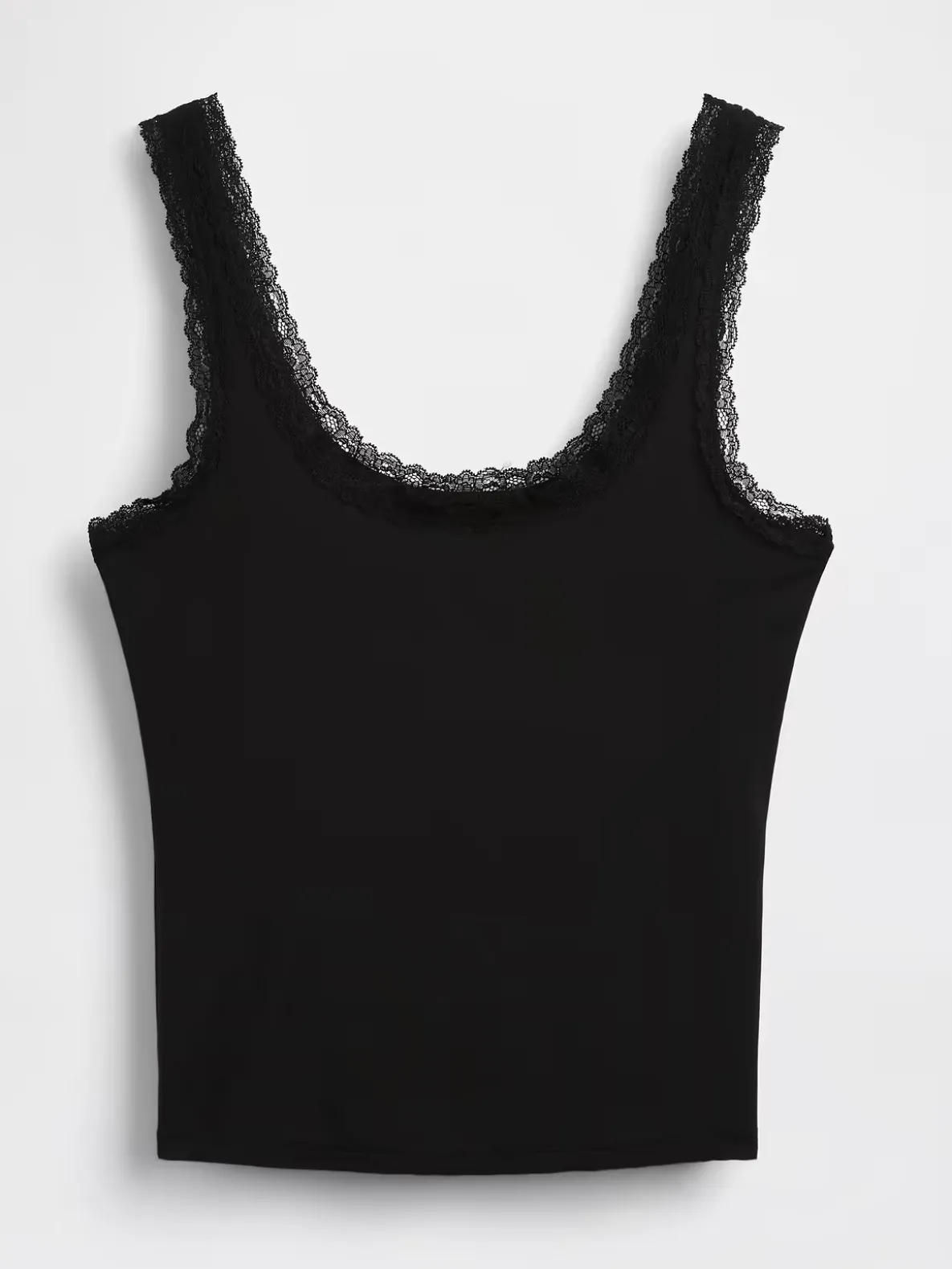 Softest Modal Lace-Trim PJ Tank Top