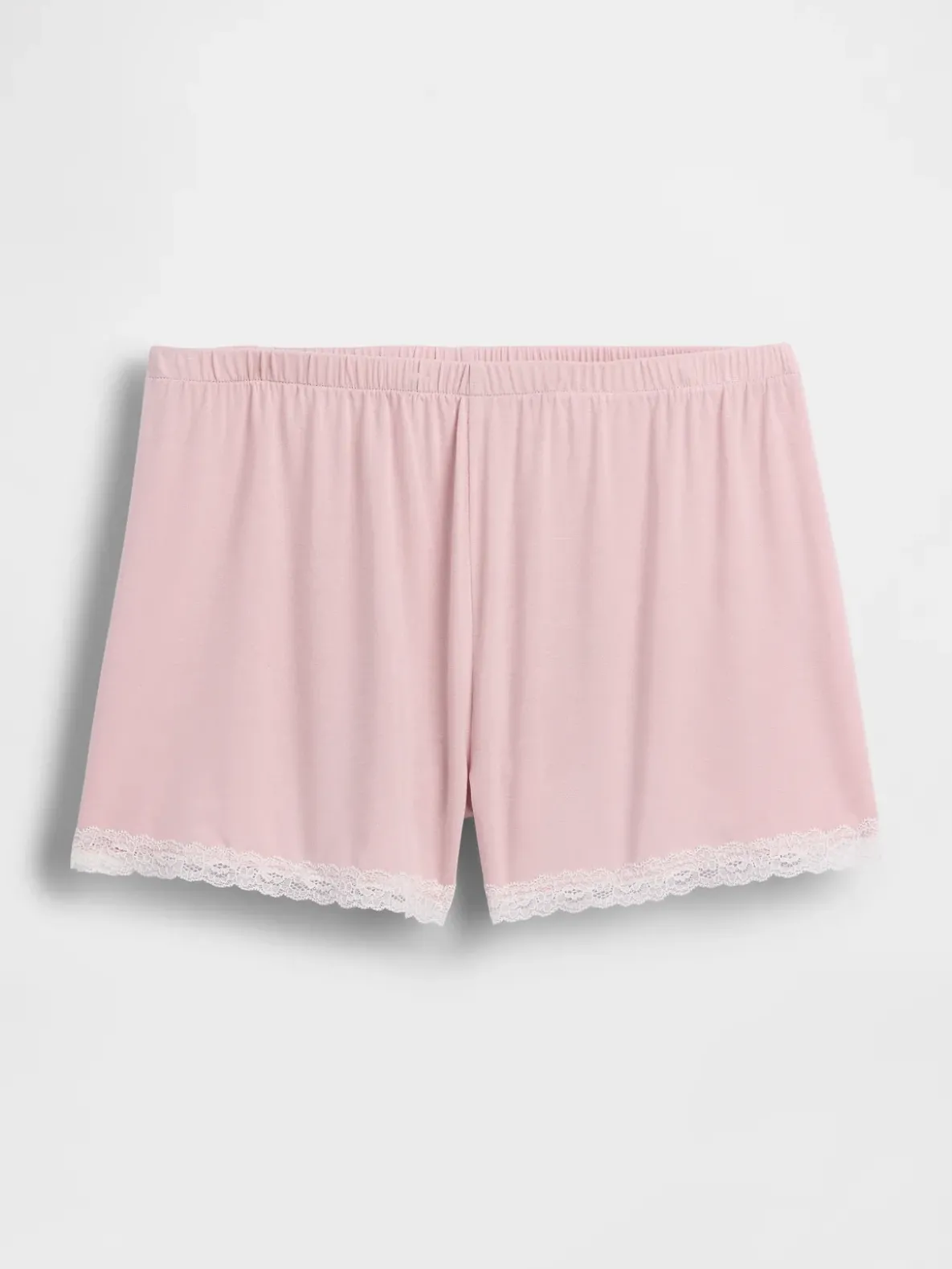 Softest Modal Lace-Trim PJ Shorts