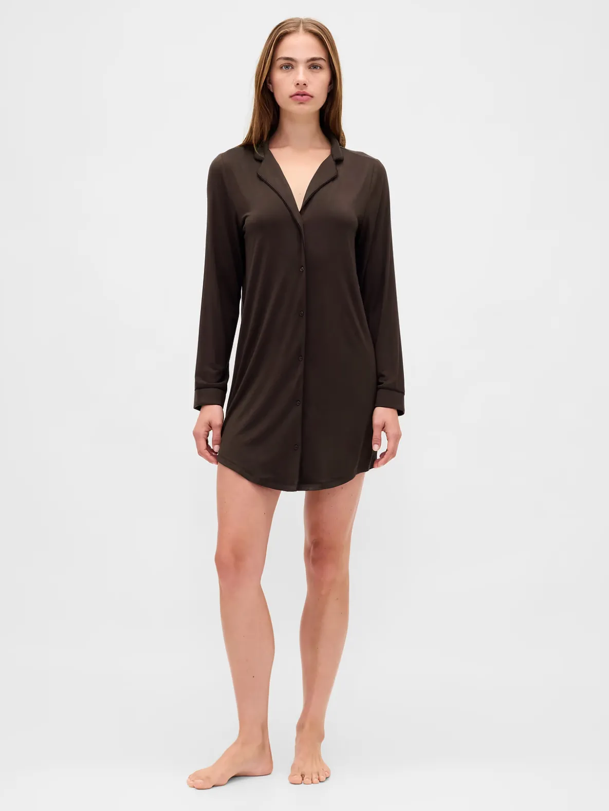 Softest Modal PJ Shirtdress