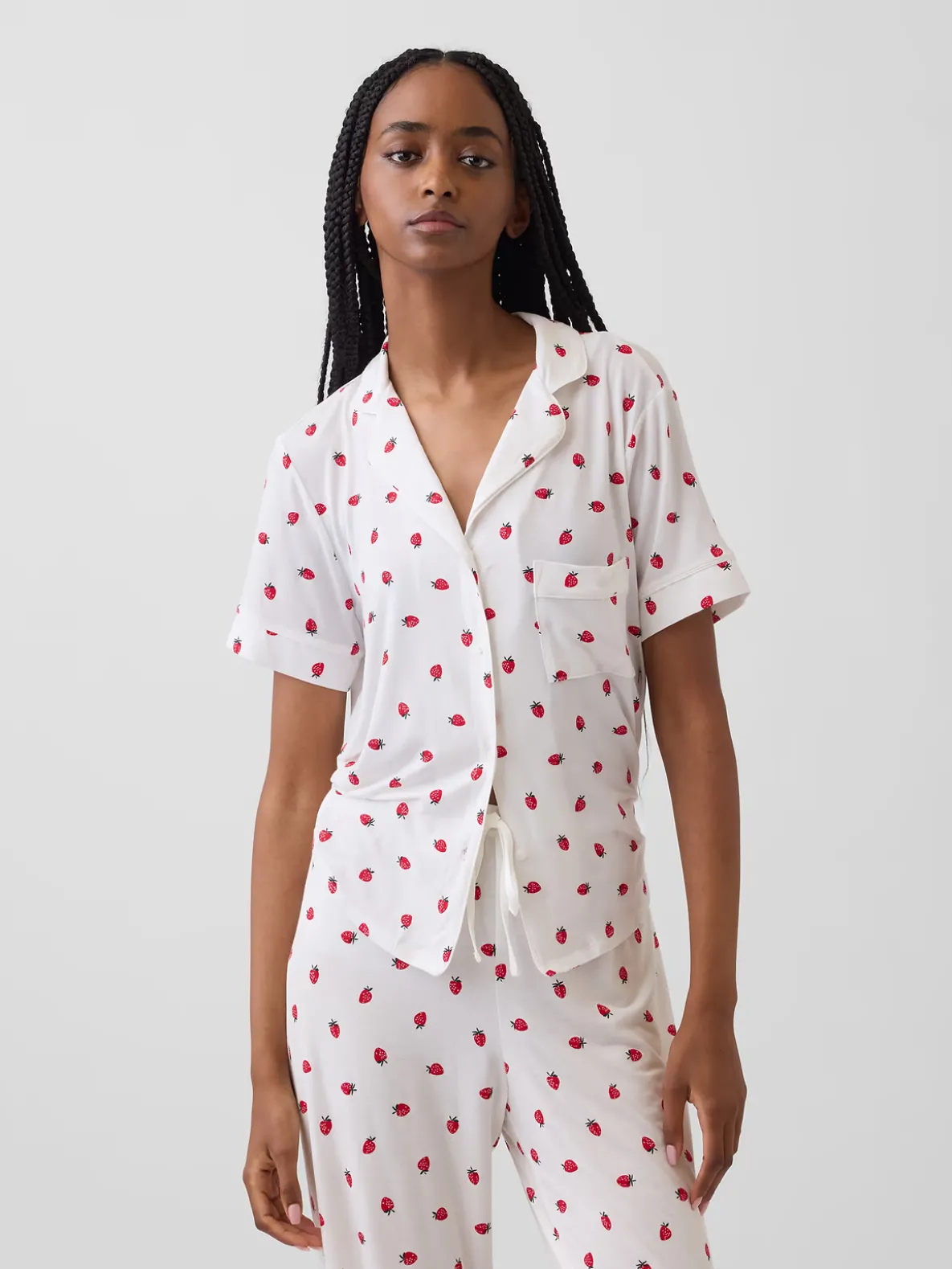Softest Modal PJ Top