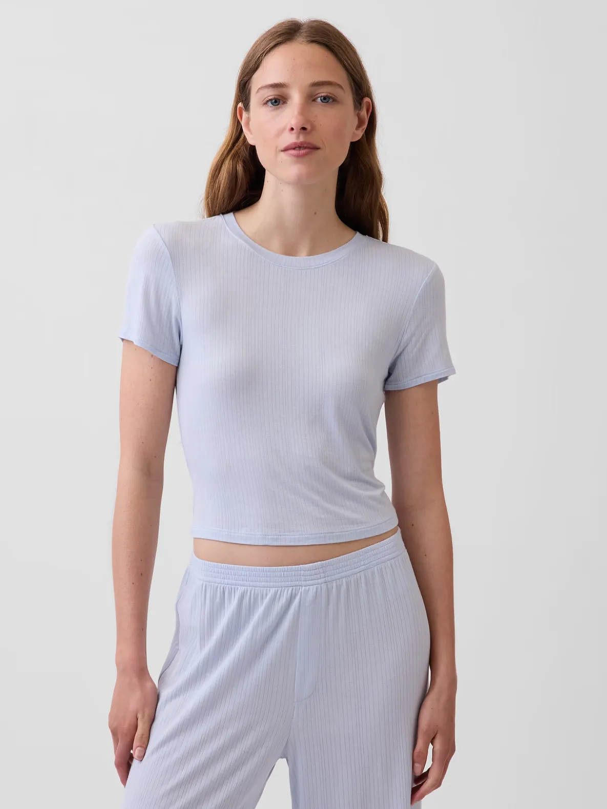 Softest UltraFine Rib Modal PJ T-Shirt