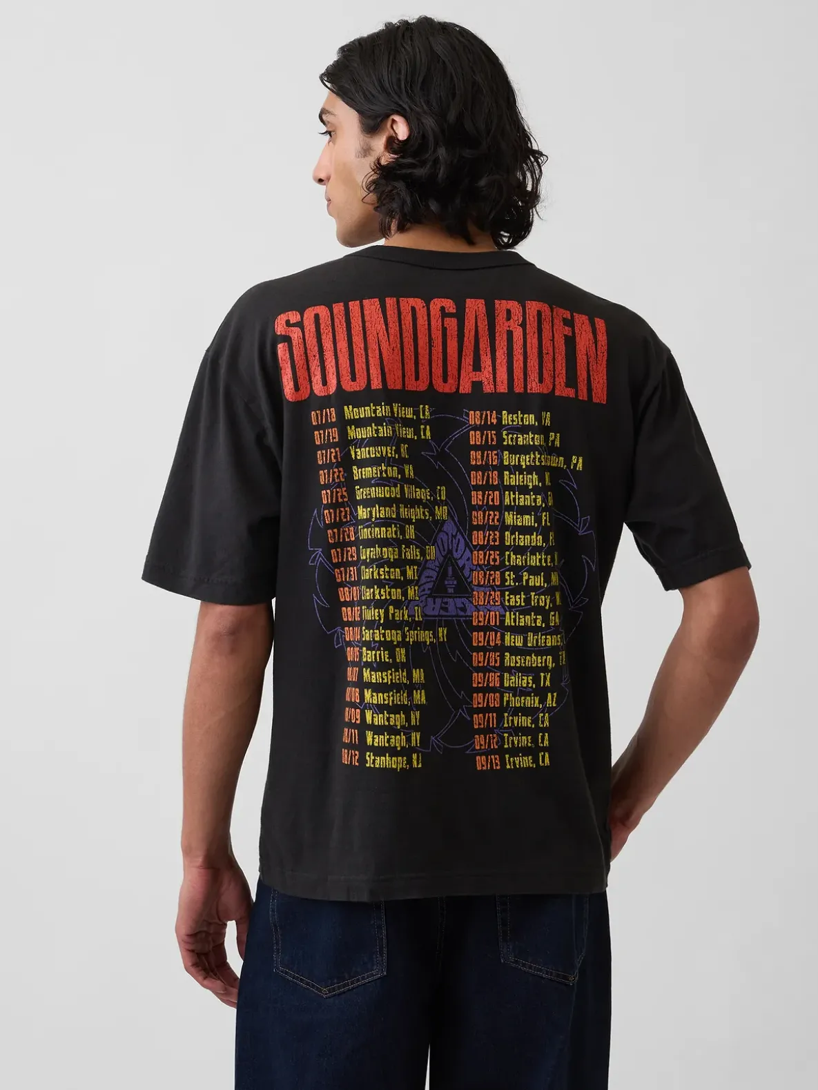Soundgarden Heavyweight Crop Graphic T-Shirt