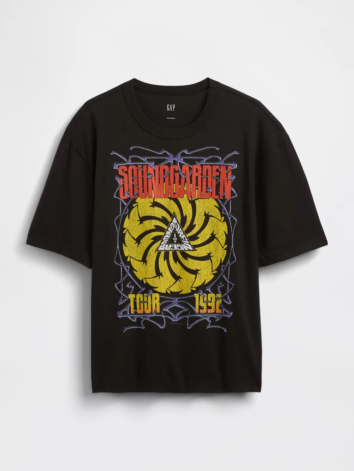 Soundgarden Heavyweight Crop Graphic T-Shirt