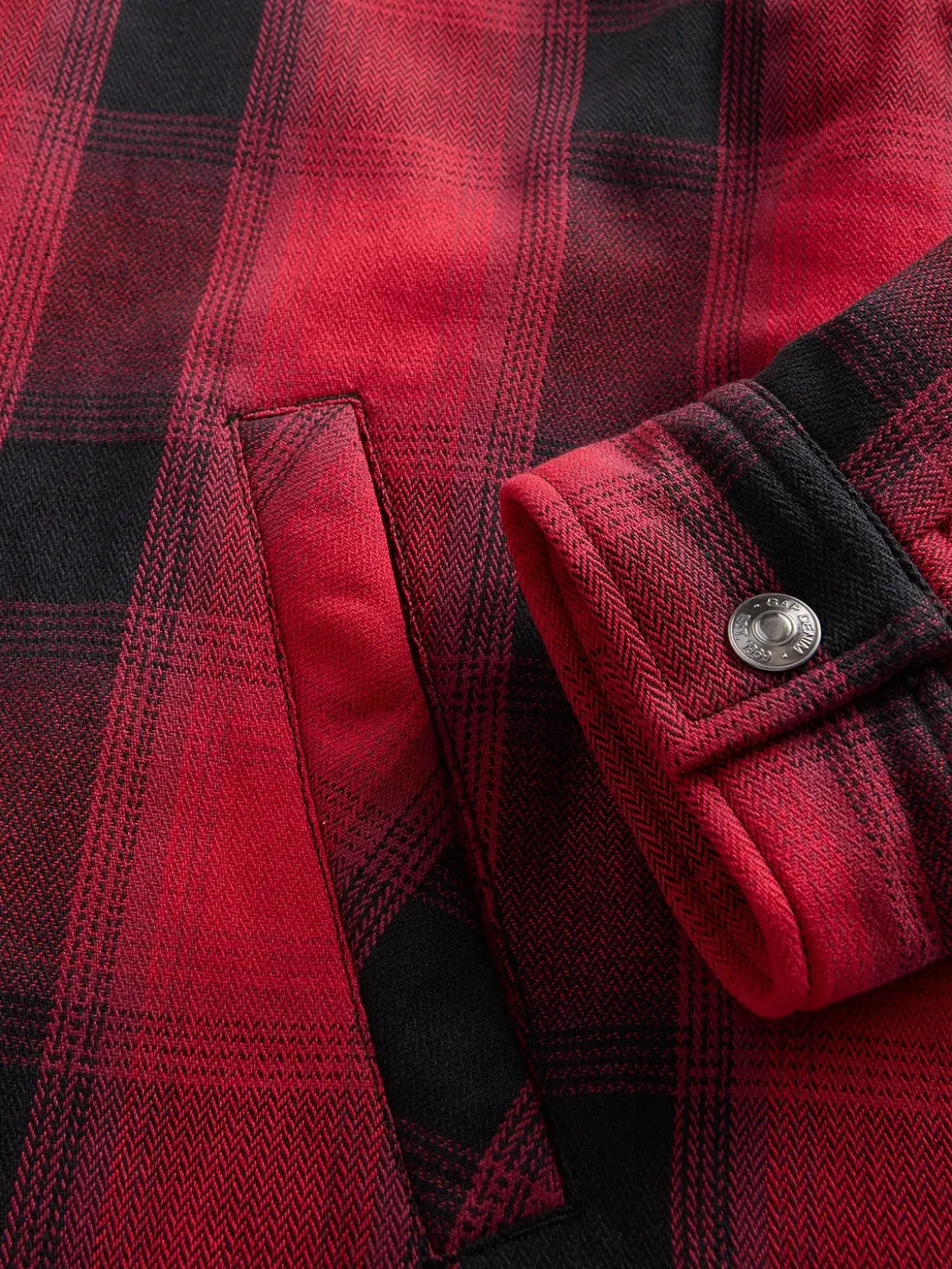 Stranger Things Adult Sherpa-Lined Shirt Jacket