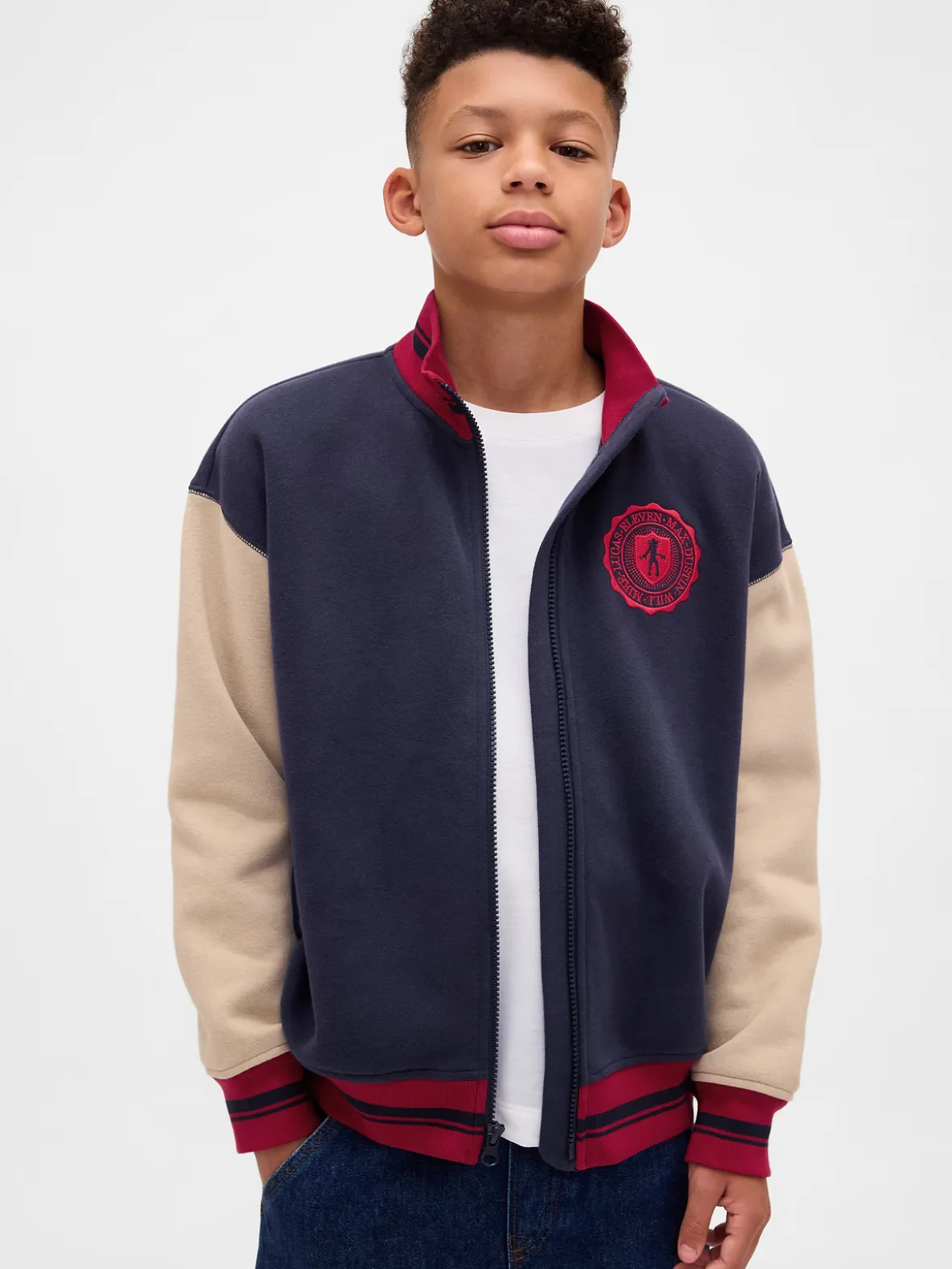 Stranger Things Kids VintageSoft Varsity Sweatshirt