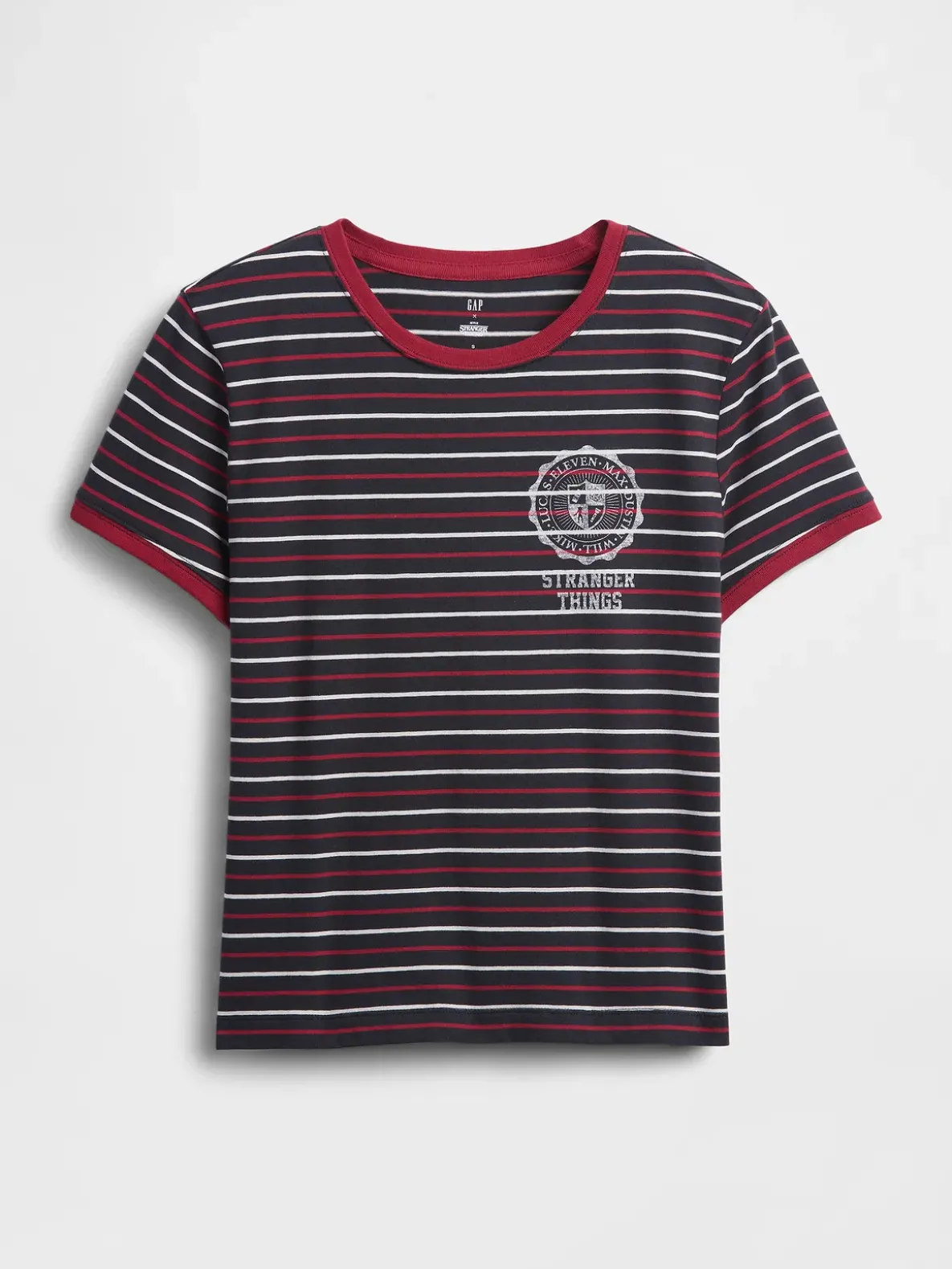 Stranger Things Organic Cotton VintageSoft Crop T-Shirt