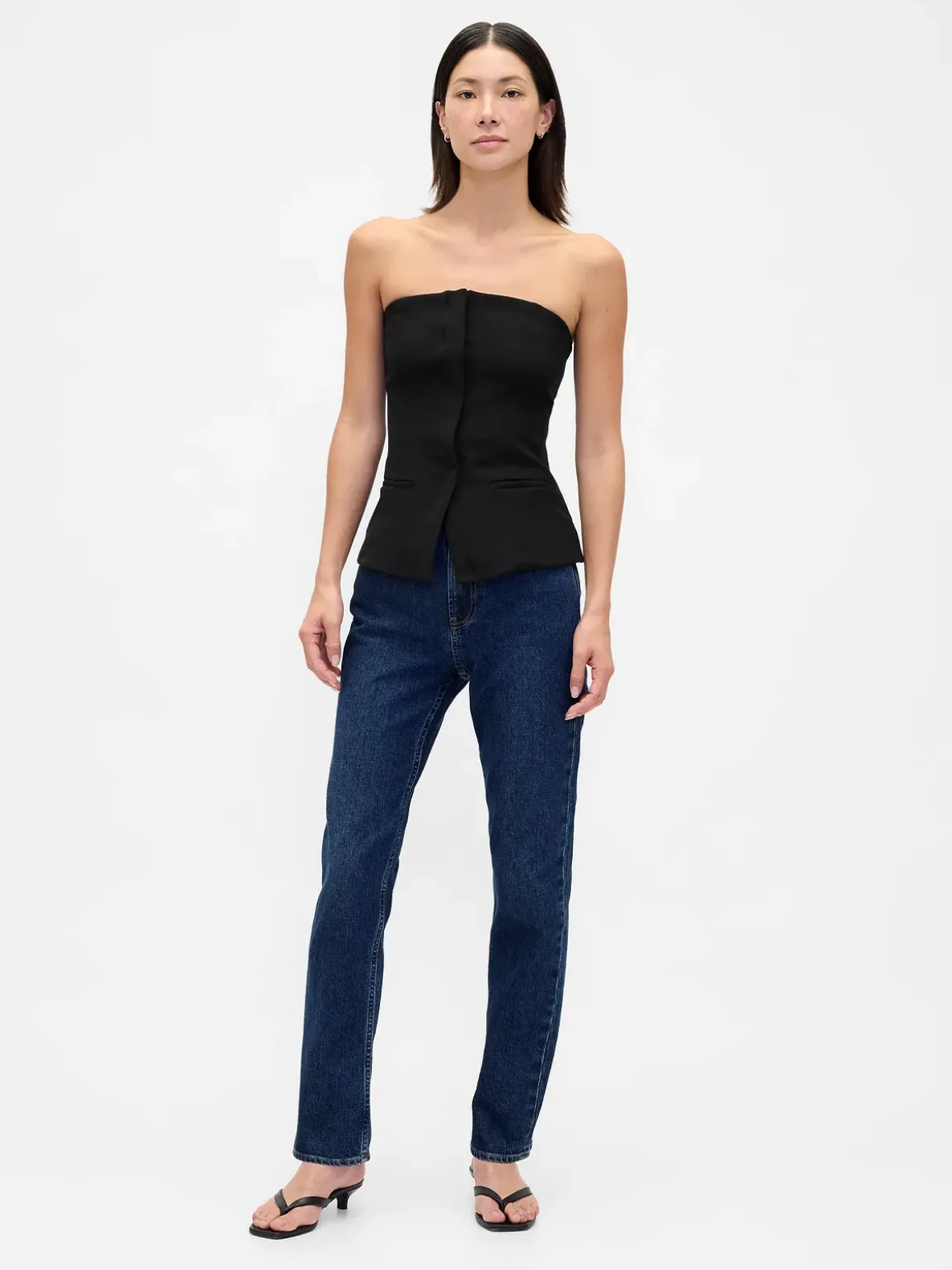 Strapless BiStretch Corset Top