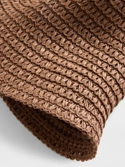 Straw Bucket Hat
