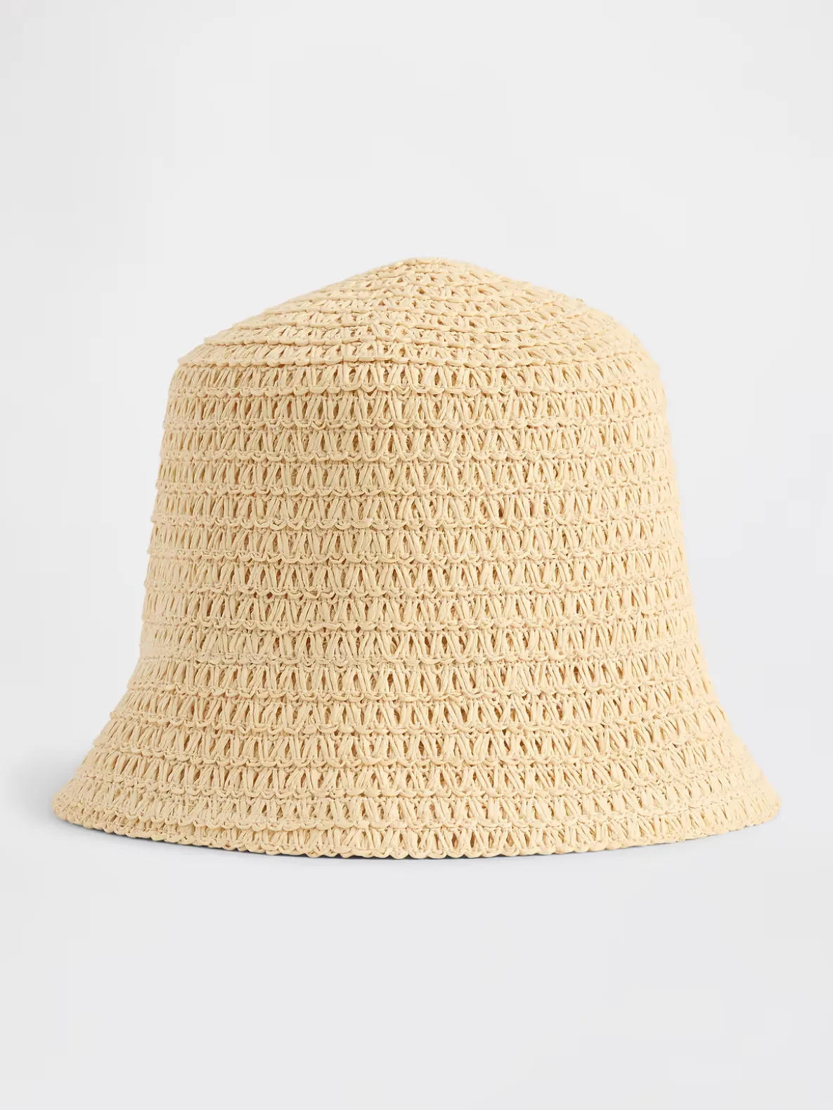 Straw Bucket Hat