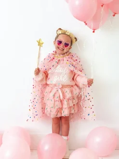 Sweet Wink Birthday Girl Sprinkle Knit Sweater
