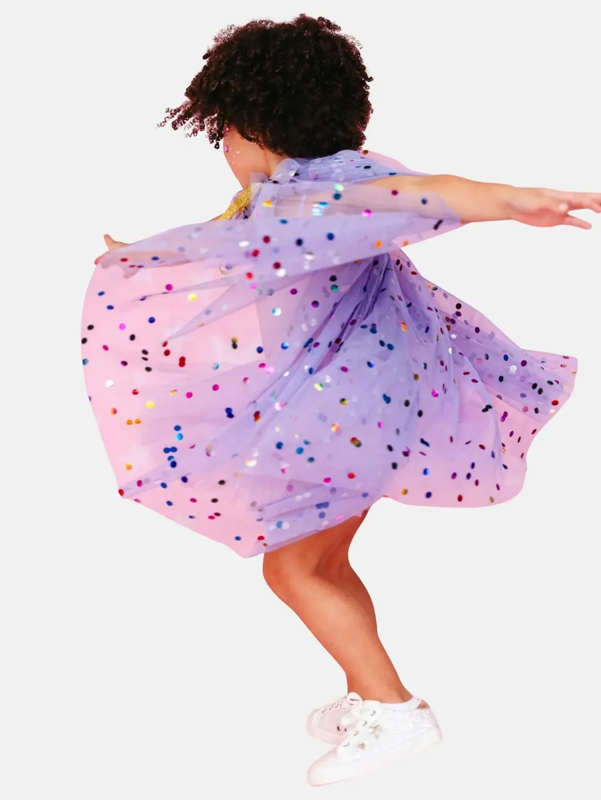 Sweet Wink Confetti Cape