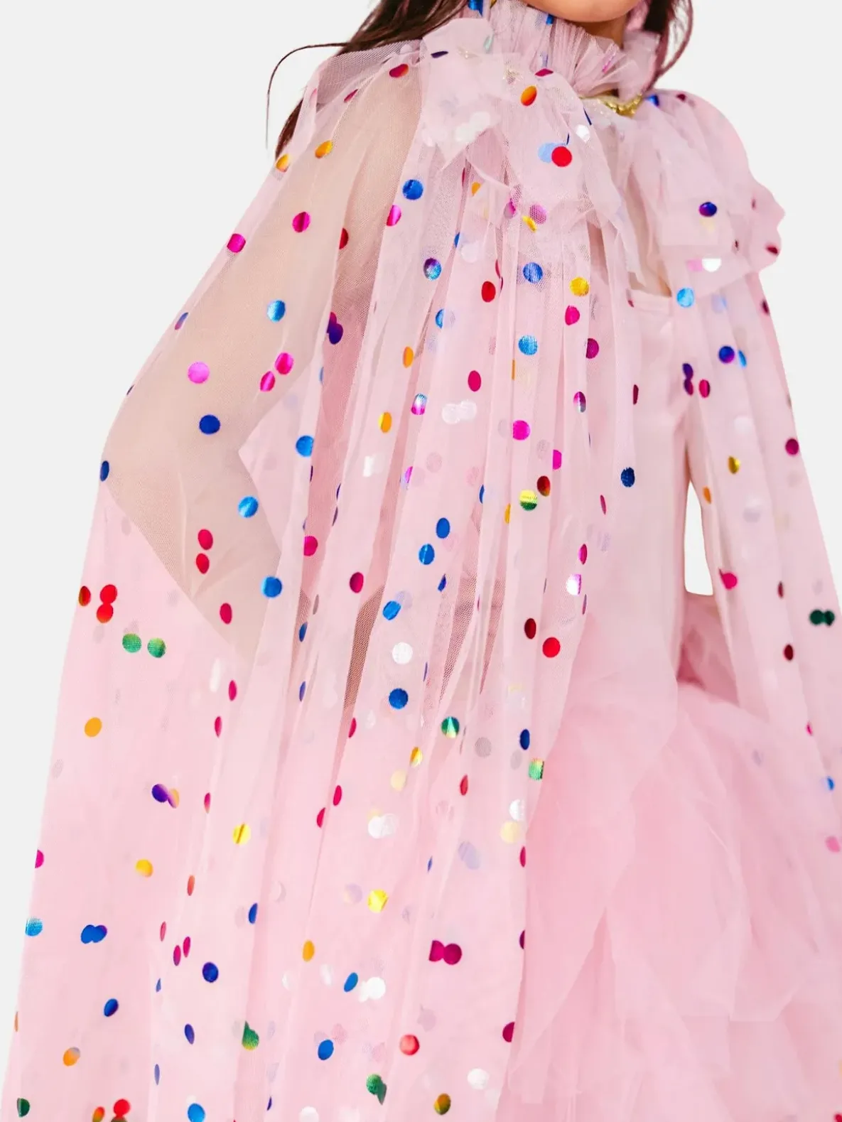 Sweet Wink Confetti Cape
