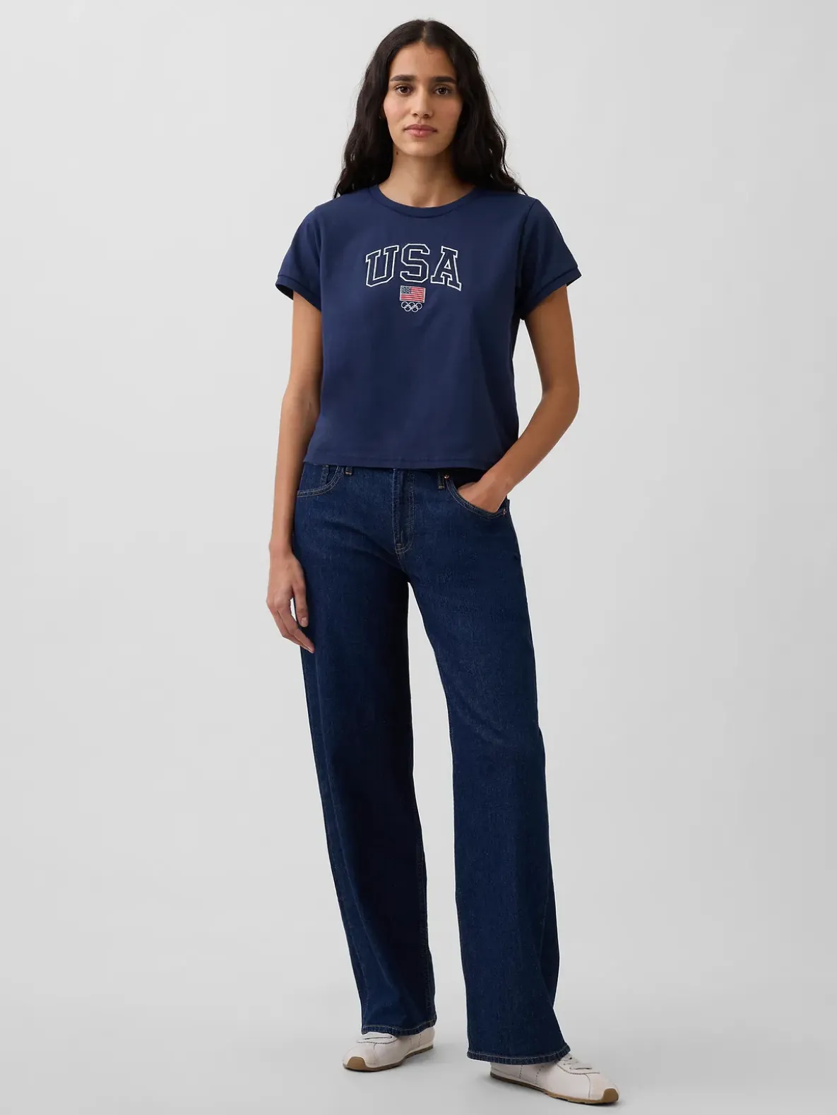 Team USA Crop T-Shirt