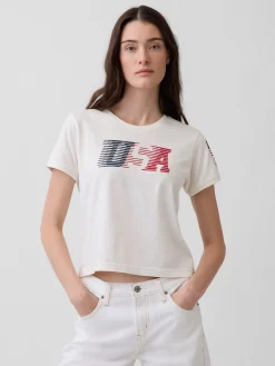 Team USA Crop T-Shirt